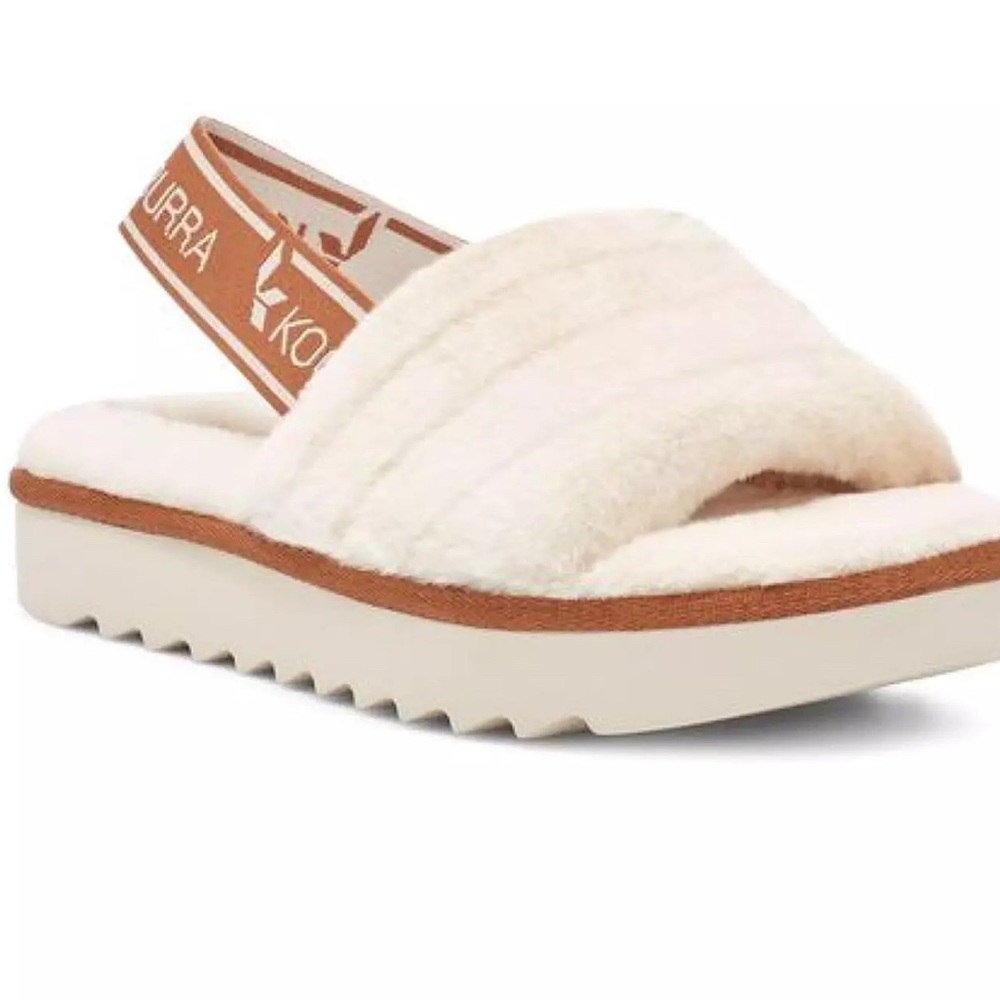 Koolaburra by UGG Fuzz'n II Women's Faux-Fur Sandals